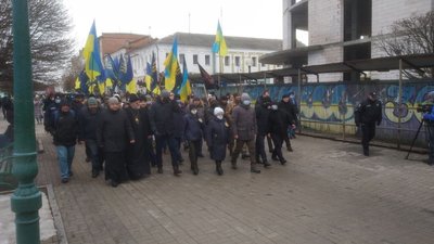 У Сумах відбувається марш єдності. ВІДЕО