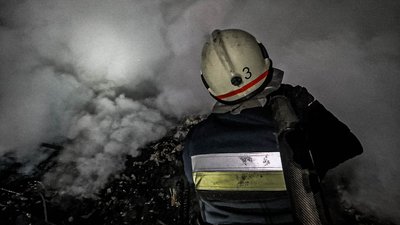 Пожежа в селі Острів