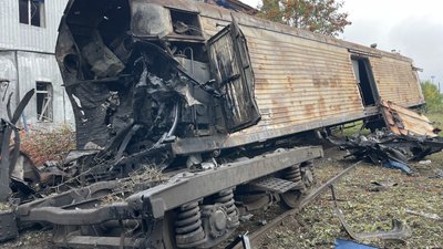 РФ завдала удару по залізниці у Харкові РФ завдала удару по залізниці у Харкові