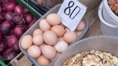 Ціни на яйця зросли на 18%: що кажуть фахівці, продавці та покупці на луцьких ринках Ціни на яйця зросли на 18%: що кажуть фахівці, продавці та покупці на луцьких ринках