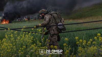 Бійці 28 ОМБр долають психосмугу