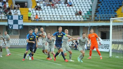Футболісти полтавської «Ворскли» зіграли внічию із «Дніпром-1»