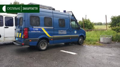 Акція протесту відбувається в ці хвилини на КПП "Тиса" Акція протесту відбувається в ці хвилини на КПП "Тиса"