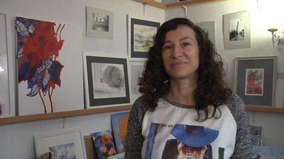 В Одесі художниці створюють новорічні листівки В Одесі художниці створюють новорічні листівки