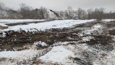 У громаді на Полтавщині рекультивують звалище сміття У громаді на Полтавщині рекультивують звалище сміття