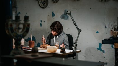Як створюються тактильні копії колекції мистецтва Музею Ханенків: фоторепортаж Як створюються тактильні копії колекції мистецтва Музею Ханенків: фоторепортаж