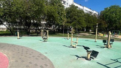 Тренажери на майданчику в Харкові Тренажери на майданчику в Харкові