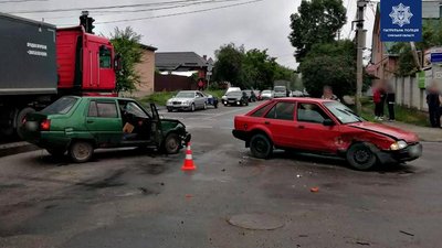 У Сумах на перехресті Засумської та Чорновола знову сталась аварія