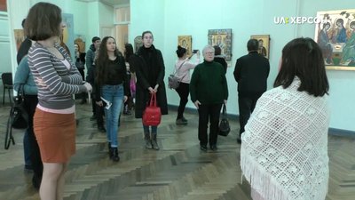 Переможці акції "Селфі в музеї" бесплатно сходили в Херсонський художній музей