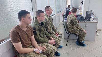 Прикордонники, донори крові Прикордонники, донори крові
