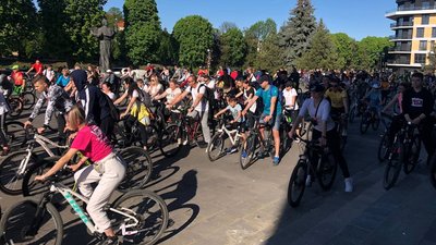 Велозаїзд "Big City Ride" відбувся в Ужгороді