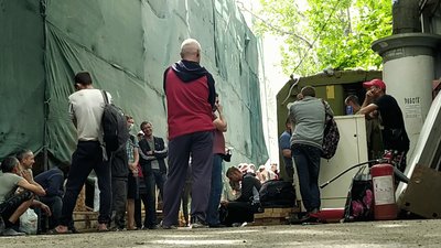 У друкарні Фесенка в Одесі відновили будівництво. Містяни обіцяють перекривати рух У друкарні Фесенка в Одесі відновили будівництво. Містяни обіцяють перекривати рух