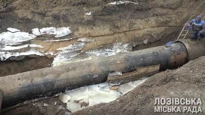 У Лозовій на Харківщині другу добу немає води через аварію на водогоні