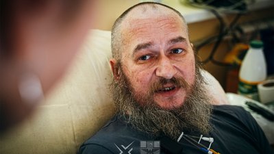 Костянтин, якого евакуювали з Куп'янського напрямку гексакоптером «Аюдаг»