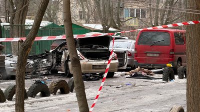 Вибух авто, Київський район, поліція