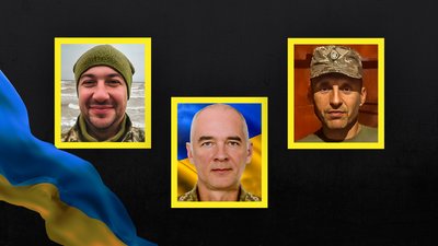 У Кропивницькому попрощалися з військовими Олексієм Сухотіним, Сергієм Івлєвим та Андрієм Медведенком