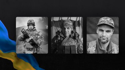 Прощання з трьома військовими на Чернігівщині