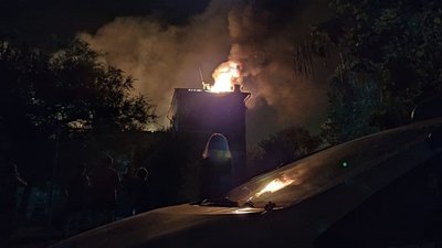 У житловому будинку Запоріжжя спалахнула пожежа У житловому будинку Запоріжжя спалахнула пожежа