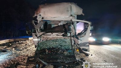 На Полтавщині сталася смертельна аварія за участі двох вантажівок