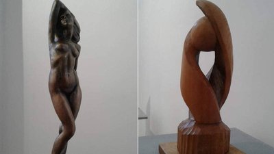 В Івано-Франківську відкрили виставку скульптур "Метаморфози" Ігоря Ткачівського В Івано-Франківську відкрили виставку скульптур "Метаморфози" Ігоря Ткачівського