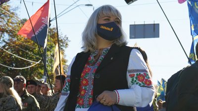 У Києві проходить марш УПА до Дня захисника України У Києві проходить марш УПА до Дня захисника України