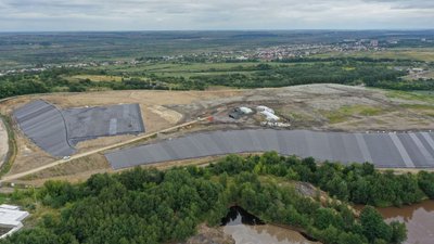 Грибовицьке сміттєзвалище вкривають ізоляційним екраном. Для чого це потрібно