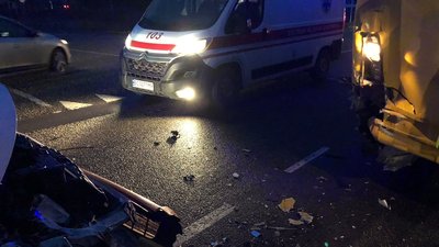 Через ДТП на Львівщині загинув пасажир "швидкої"