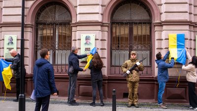 Франківськ, меморіальні дошки, бойові медики, відкриття, 