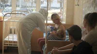 Вінницька обласна дитяча інфекційна лікарня на 80% заповнена хворими на коронавірус Вінницька обласна дитяча інфекційна лікарня на 80% заповнена хворими на коронавірус