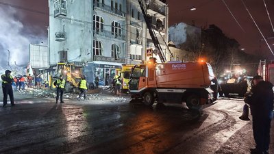 Служби міста на місці вибуху у Київському районі Харкова