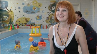 Заняття проводитимуть у будь-яку пору року: у Славутичі в садочку запрацював оновлений басейн для дітей Заняття проводитимуть у будь-яку пору року: у Славутичі в садочку запрацював оновлений басейн для дітей