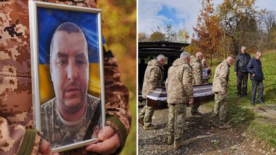 На Закарпатті попрощалися із загиблим захисником Мирославом Чобалем
