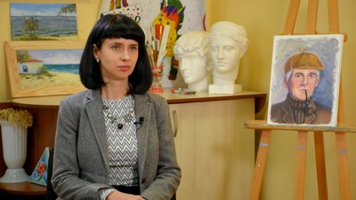 Полтавка Марина Шевченко відтворює на полотні зображення із фотографій