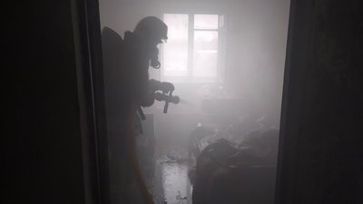 На Полтавщині із квартири, де виникла пожежа, врятували чоловіка