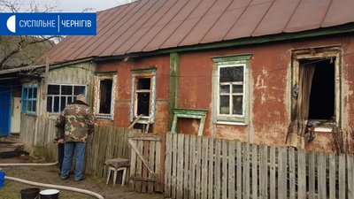 У Городнянському районі під час пожежі загинув 92-річний чоловік