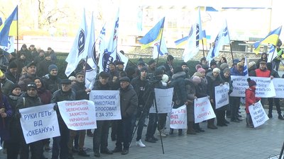 Мирна акція протесту відбулась в Миколаєві