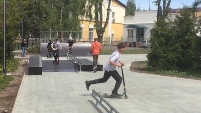 У Житомирі скейтпарк на Новому бульварі готовий до відкриття У Житомирі скейтпарк на Новому бульварі готовий до відкриття