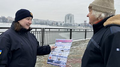 Обережно, тонкий лід! Хмельницькі рятувальники провели рейд водоймами