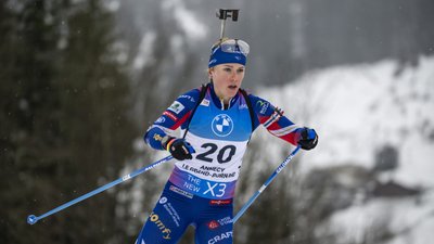 Софі Шово на Кубку світу з біатлону