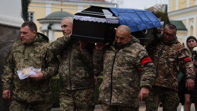 Прощання з Сергієм Коровіцьким у Луцьку, 3 грудня 2025 року