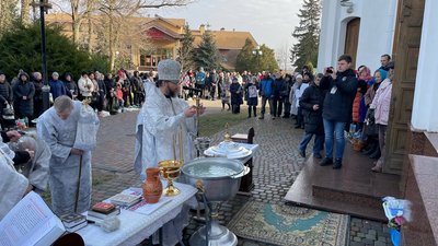 Водохреще 2023-го: як святкують у Полтаві Водохреще 2023-го: як святкують у Полтаві