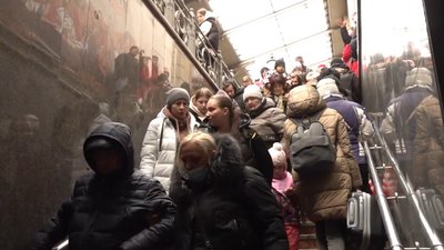 Львівський вокзал. Архівне фото: 26.02.2022 Львівський вокзал. Архівне фото: 26.02.2022
