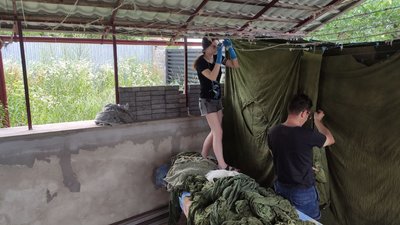 Сушіння тканини Сушіння тканини