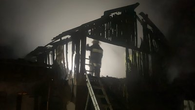 У селищі на Закарпатті внаслідок пожежі згоріли 2 тонни сіна