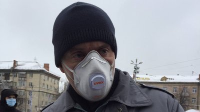 У Черкасах мешканці гуртожитку мітингують проти виселення