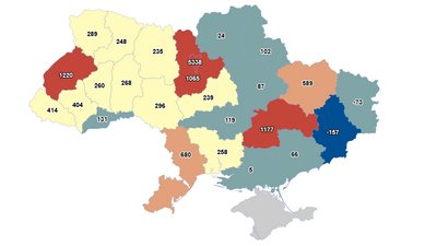 На Донеччині та Луганщині скорочується бізнес: регіони серед лідерів за втратами компаній