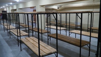 Всередині протирадіаційного укриття у Городні Всередині протирадіаційного укриття у Городні