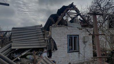 Пошкоджений будинок
