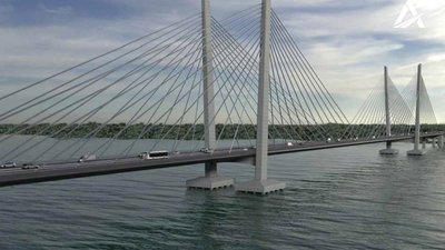 Будівництво мосту через Дніпро у Кременчуці поки не відновлять