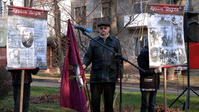У Рівному вшанували повстанського графіка Ніла Хасевича У Рівному вшанували повстанського графіка Ніла Хасевича